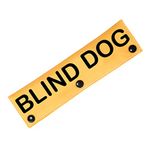 PWHAOO Blind Dog Leash Wrap Blind Dog Alerts Blind Dogs Leash Sleeve Dog Gear (Blind Dog Sleeve)