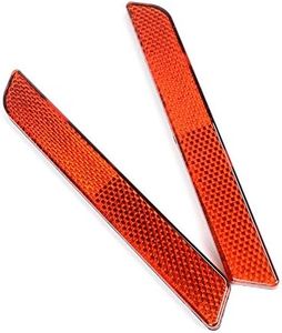 Astra Depot 2X RED Reflector Hard Saddlebag for 1994-2013 Harley HD Road King Electra Street Tour Glide