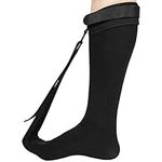 PEDIMEND Night Sock for Plantar Fasciitis and Achilles Tendonitis with Adjustable strap (1 PC) - Compression Stockings - Stretches the Calf and Soft Tissues of the Foot - Foot Care (L/XL: 16-21”)