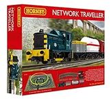 Hornby Train Set - R1279M Network Traveller Analogue OO Gauge Locomotives Model Railway Train Sets, Starter Electric Model Train Kits - Steam Engine Model Building Kits, 1:76 Scale Model Train Gifts