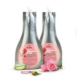 Nat Habit Fresh Steamed Rose Toning Face Gel, Oil Free Moisturizer for Pore Refining & Facial Glow - 80 gm Each (Pack of 2)