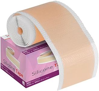 HEALQU Narbenpflaster – Medizinische Silikonpflaster für Narben durch Operationen, Kaiserschnitt, Verbrennungen, Keloid, Akne & chronische Wunden – weich, nicht reizend, wasserfest (4 x 150cm Rolle)