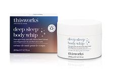 This Works Deep Sleep Body Whip, 200 ml - All Over Body Butter Infused with Deep Sleep Functional Fragrance and Magnesium - Soothing Body Moisturiser to Nourish Skin