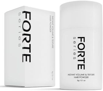 Hair Texture Powder for Men by Forte Series | Volumizing Hair Powder for Men for a Stylized Matte Finish | Lightweight Root Lifting Powder | Premium Hair Styling Products by Forte Series (0.17 oz)