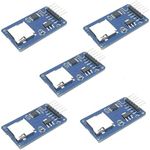 HiLetgo 5pcs Micro SD TF Card Adater Reader Module 6Pin SPI Interface Driver Module with chip Level Conversion for Arduino UNO R3 MEGA 2560 Due