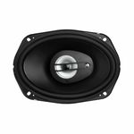 Infinity Car Oval Speaker with Grille | Alpha 6930 | Peak Power - 490W| RMS Power - 70W| 6x9 Inch 3-Way Oval Car Speaker (Black)