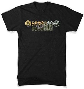Detroit Shirt Company Mens Jeep Atomic Grill Triblend T-Shirt - Black, (Large)
