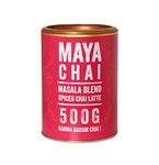 Maya Drinks, Spiced Chai Latte Powder 500g (Pack of 1) - Just Add Water or Milk (25 servings)