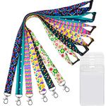 Lanyard with ID Badge Holder Vertical lanyards for Keys Women Kids Cruise Ship Card id Badges Holder YOUOWO Hall Pass Lanyards Cruise Lanyards Breakaway Safety Quick Release Office Neck Safety Lanyard