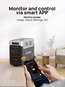 AFERIY Portable Power Station 3600W – High-Capacity Backup Power