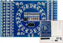 WWZMDiB DIY Learning Kit - Electronic DIY Kit (Fun Soldering Kit, Patch Rotary Flow Lamp)