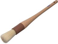 Carlisle 4038000 Sparta Round Basting/Pastry Brush with Boar Bristles, 1"