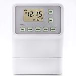 Mydome Light Switch Timer – Police Approved Retro Fit Timer Switch - A No Wiring Home Security Lighting & Burglar Deterrent