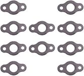 New 10pcs Pipe Flange Gasket For 49cc 66cc 80cc 2 Stroke Engine Motorized Bicycle