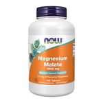 Now Foods Magnesium Malate 1000 Mg Nervous System Support Capsules - 180 Count