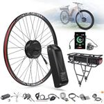 Bafang 48V500W 26"/700C Front Hub Motor kit G020 Electric Bicycle Wheel Conversion Kit With Optional Digital Display & Smart Controller Ebike