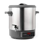 Klarstein Lady Marmalade Automatic Preserving Cooker Preserver Hot Drinks Dispenser - 27 litres, 1800 Watts, 30-100 ° C, Timer, Keep-Warm Function, Overheating Protection, Brushed Stainless Steel