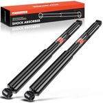 A-Premium Shock Struts Absorber Compatible with Ford F-150 1980-1996 F-250 F-250 HD F-250/F-350 Super Duty Ranger Rear Side 2-PC Set