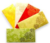 Shree Hanuman Creations Beautifully Designed Shagun Money Gift Envelopes for Weddings,Birthday, Anniversary and Festivals Pack Of 30 (Colors as per availability)