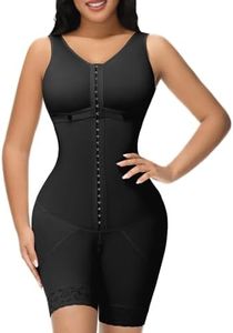 M MYODRESS Fajas Colombianas Shapewear for Women Tummy Control Bodysuit Body Shaper for Women Post Surgery Compression, Black-03, X-Large