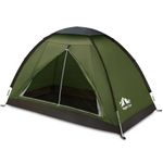 Night Cat 1 Person Tent Waterproof: Lightweight 1 Man Backpacking Tent Easy Set Up Single Layer for Hiking Camping