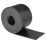 VUAOHIY Neoprene Rubber Strips Solid Rubber Rolls Neoprene Solid Rubber Sheet for DIY Gasket, Warehouse, Pads, Seals, Weather Stripping, Crafts, Flooring, Supports (3.2In x 1/8In x 10Ft)