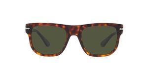 Persol Unisex's Po3306s Sunglasses, Havana/Green, 55MM