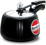 HAWKINS Pressure Cooker, Aluminum, Contura Black, 3-Litre