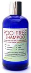 POO FREE - Clarifying Shampoo Curly Hair - 99% Natural - Apple Cider Vinegar, Almond, Jojoba + Lemon, Grapefruit, Neroli. Sulfate/Parabens Free. Gentle, Concentrated. pH 5.5 For Sensitive Skin. 250ml