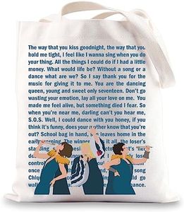 BWWKTOP Mamma Mia - Bolsa de mano musical de Donna y los Dynamos, regalos Mamma Mia, bolsa de hombro Broadway Musical Merchandise, La forma en que, Talla única