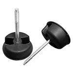 (2-Pack) Hardtop Top Targa Mounting Knob Screw | Compatible with 07-19 Wrangler | Perfect for JK 2dr and Unlimited 4dr | 1CJ57DX9AC/1CJ57DX9AD/99172/1CJ57DX9