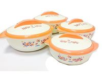 Cello Sizzler Insulated Casserole Food Server Hot Pot Gift Set (4-Piece Set)