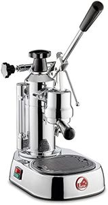 European Gift & Housewares La Pavoni Europiccola Lever Style Espresso Machine, 8-Cup, Chrome