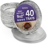 MATANA - 40 Round Aluminium Foil Ba