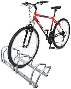 VOUNOT 3 Bike Stand Floor or Wall mounted bike rack for garage Bicycle Parking rack Cycle Storage Locking Stand