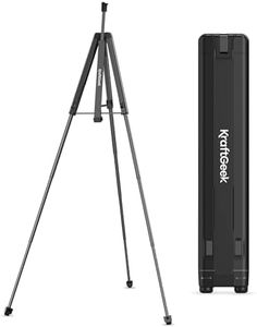 KraftGeek Easel Stand for Painting, 65'' Portable Folding Plein Air Easel