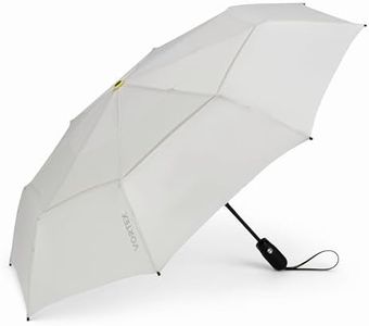 ShedRain Vortex Windproof Travel Umbrella, Auto Open Close, Vex Stone
