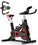 Lifelong LLF45 Fit Pro Spin Exercise Bike with 6Kg Flywheel and Adjustable Resistance for Cardio Workout, Weight Loss & Strength Training at Home & Office