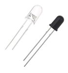 Invento 10pair 5mm 940nm 10pcs IR Receiver + 10pcs IR Emitter Transmitter LED Diode Lights Clear Infrared DC 1.2V 30mA for DIY Projects