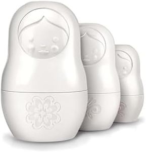 Fred & Friends M-CUPS Matryoshka Measuring Cups, Set of 6, White