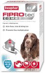 Beaphar - FIPROtec® COMBO for Medium Dogs (10-20kg) – 6 pipettes - Kills Fleas, Flea Eggs, Flea Larvae & Ticks - Stops Fleas Multiplying on Pet and in Home - Vet Strength Dog Flea Treatment