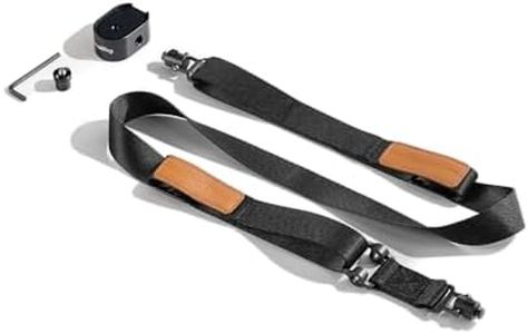 SmallRig Weight-Reducing Shoulder Strap Compatible with Sling Handle for DJI, Gimbal Belt with Upgraded QD Buckles for RS 4 / RS 4 Pro/RS 4 Mini/RS 3 / RS 3 Pro/RS 3 Mini/RS 2 - Black