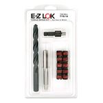 E-Z LOK EZ-310-7 Threaded Inserts for Metal; 7/16-14 Installation Kit, Steel, Black Oxide