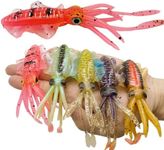 DAMIDEL 5 PCS Big Ear Squid Soft Ba