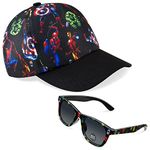 Marvel Baseball Cap for Boys Breathable Boys Hat Summer Accessories One Size Adjustable Strap Spiderman Avengers Gifts for Boys (Navy/Multi)