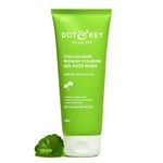 Dot & Key CICA Face Wash for Acne Prone Skin, 2% Salicylic Acid with Green Tea | For Oily & Sensitive Skin | Sulphate Free for Men & Women | Oil Control Face Wash with Zinc | 100ml