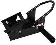 Extreme Max EXMWC Black Steel Motorcycle Wheel Chock