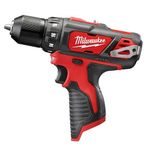 Milwaukee M12 12V 3/8-Inch Drill Driver (2407-20) (Bare Tool Only - Battery, Charger, and Accessories Not Included)