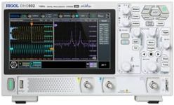 RIGOL Digital Oscilloscope DHO802 70MHz Frequency Band + 12-bit Vertical Resolution + Maximum 1.25 GSa/s Sample Rate + 1000,000 wfms/s Waveform Capture Rate + 2 Analog Channels