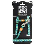 Max and Molly Adjustable Cat Harness and Leash Set - Escape-Proof Cat Harness with Leash for Outdoor Walking and Exploring - Soft Padded Material (Vintage Chevron)